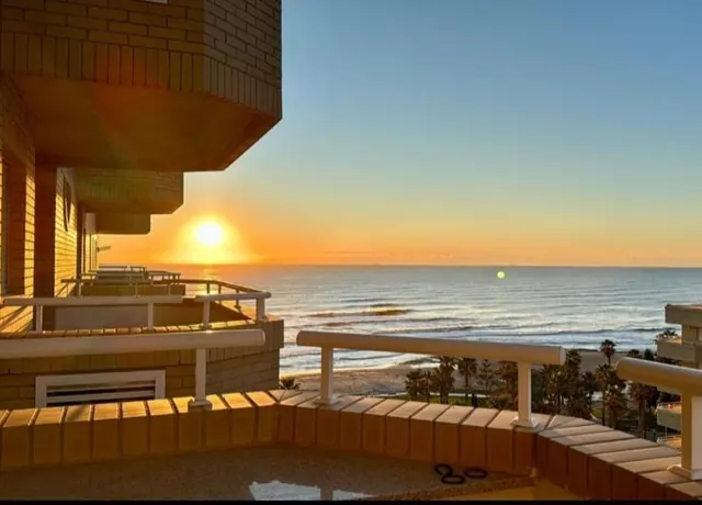 Sunset from the terrace