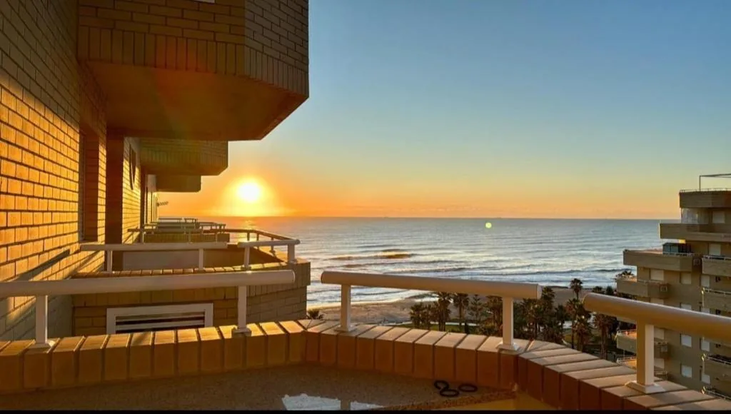 Sunset from terrace