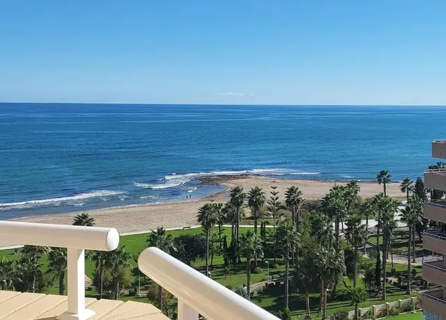 Beach and garden views
