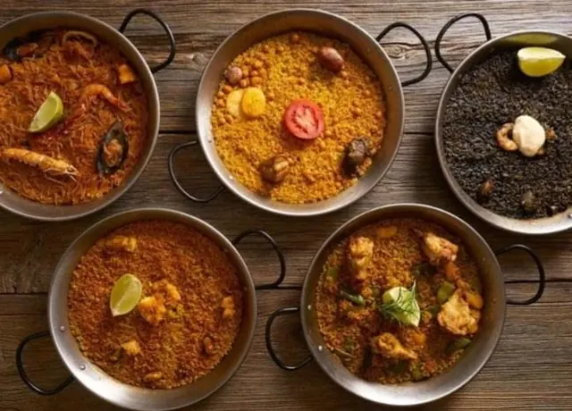 Local rice dishes and flavours