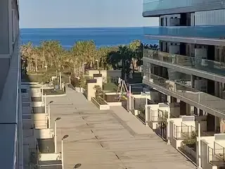 Vistas al mar desde la terraza