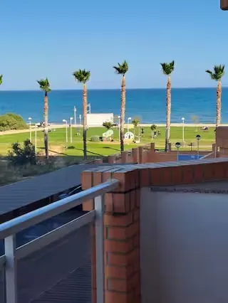 Vistas al mar desde la terraza