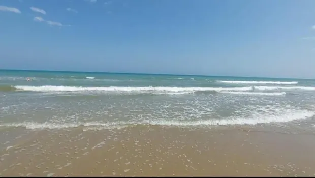 Mar y playa junto al apartamento