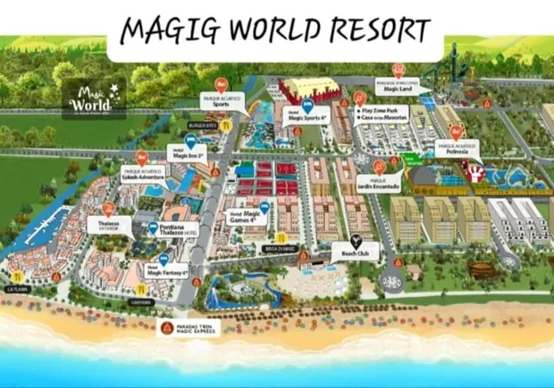 Magic World y ocio cercano